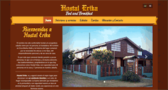 Desktop Screenshot of hostalerika.cl
